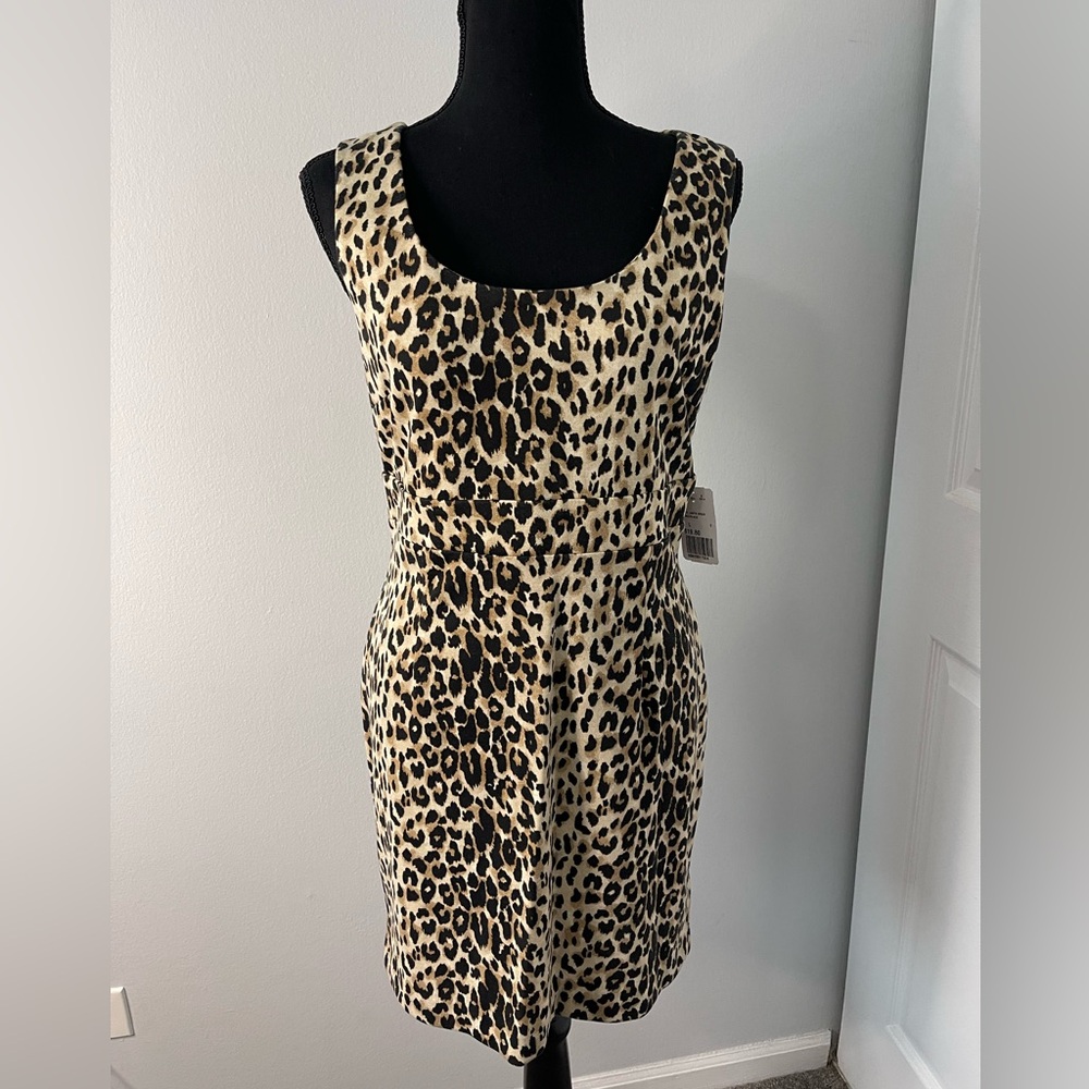 🐆 Forever 21 XXI Leopard Print Bodycon Dress l Poshmark